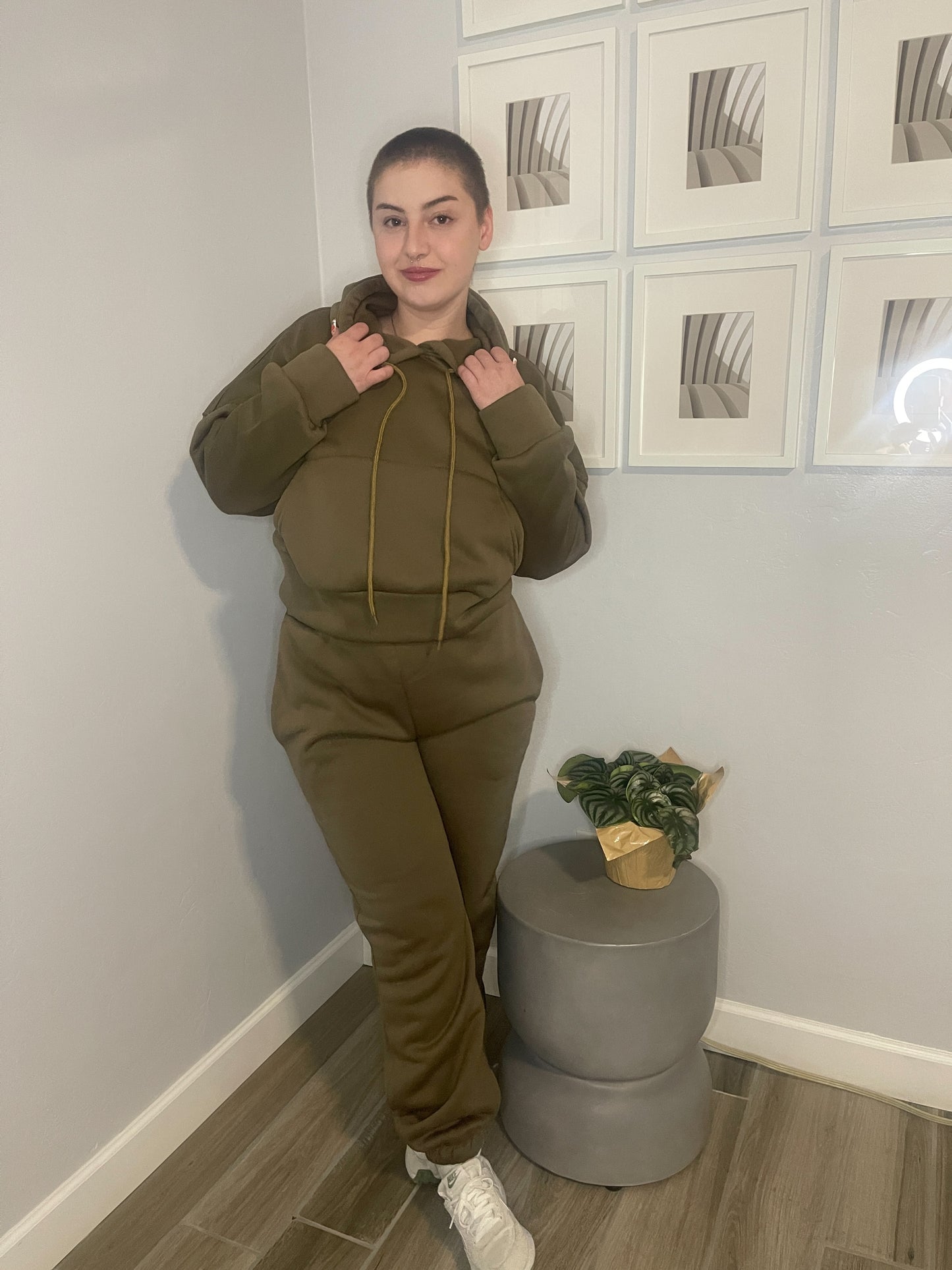 PEYTON Hoodie Khaki