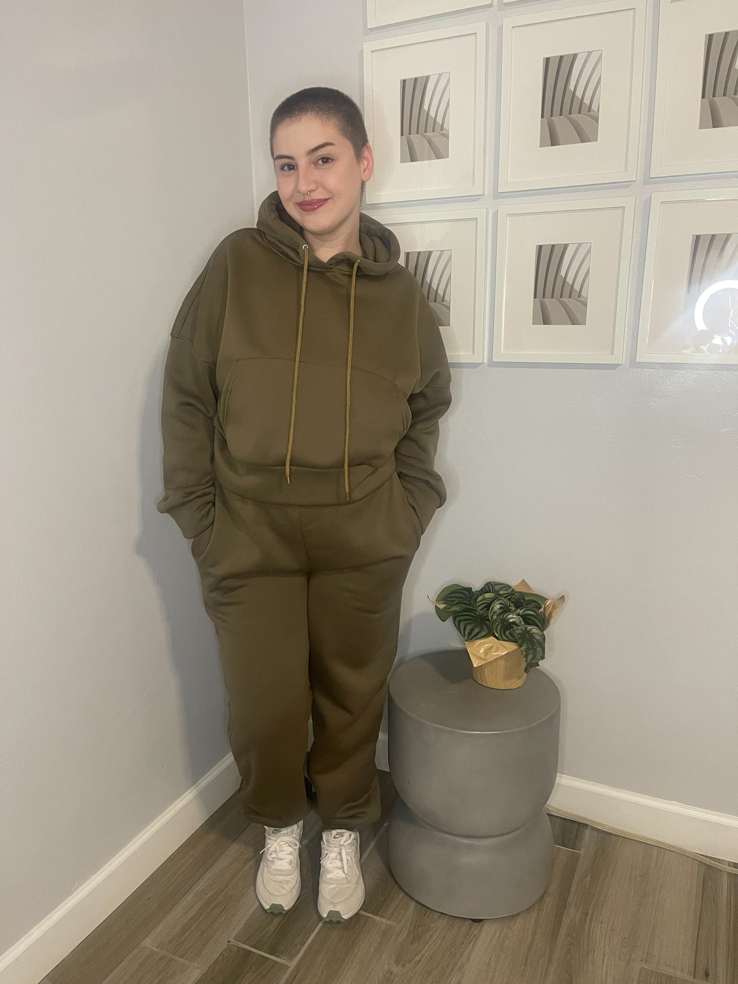 PEYTON Hoodie Khaki