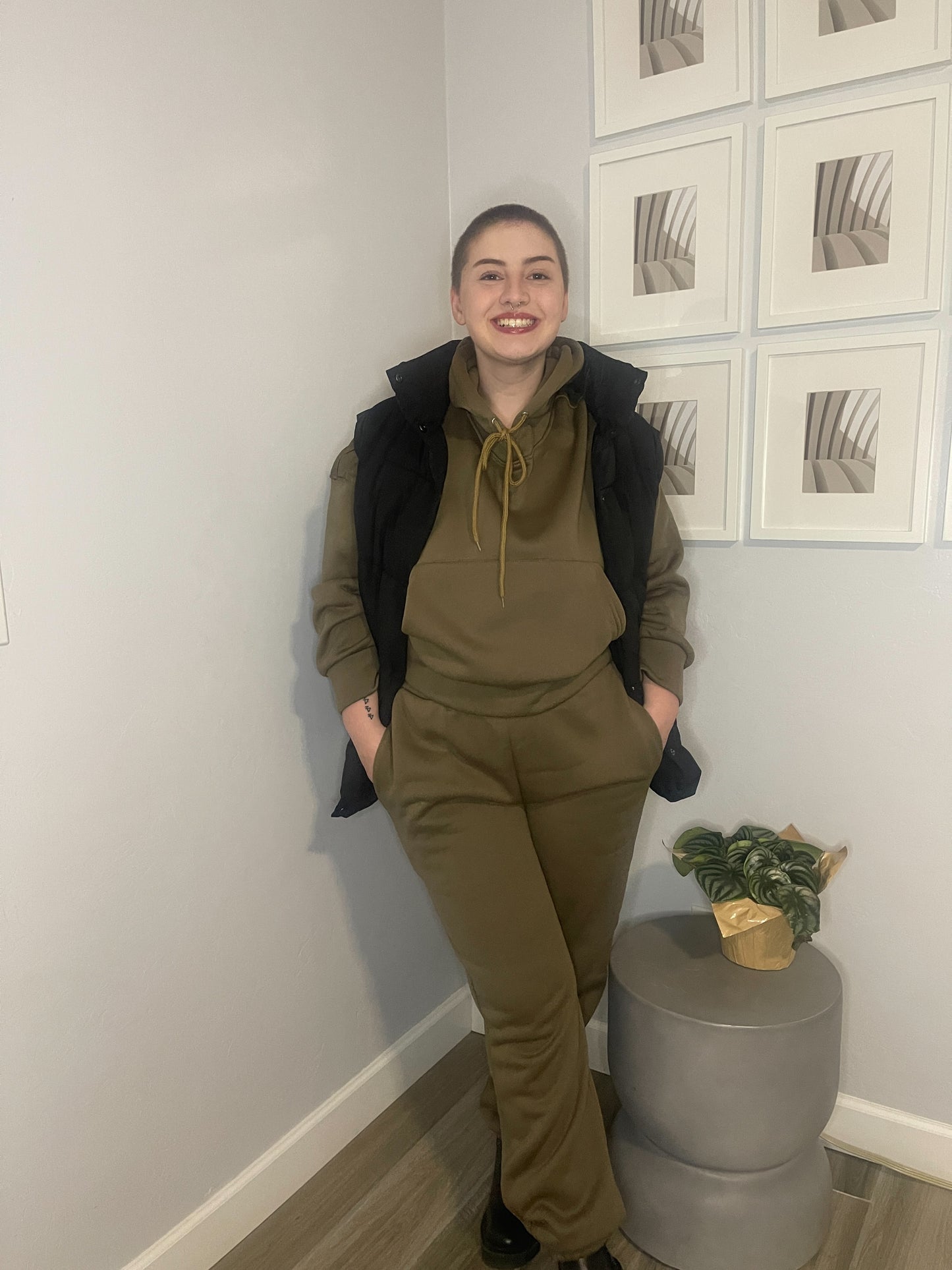 PEYTON Hoodie Khaki